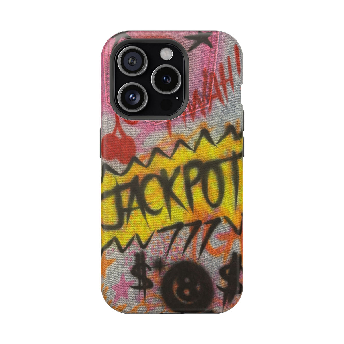 MagSafe "JACKPOT!" airbrush iPhone case