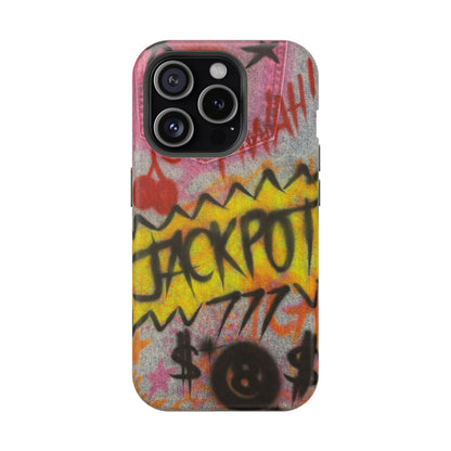 MagSafe "JACKPOT!" airbrush iPhone case