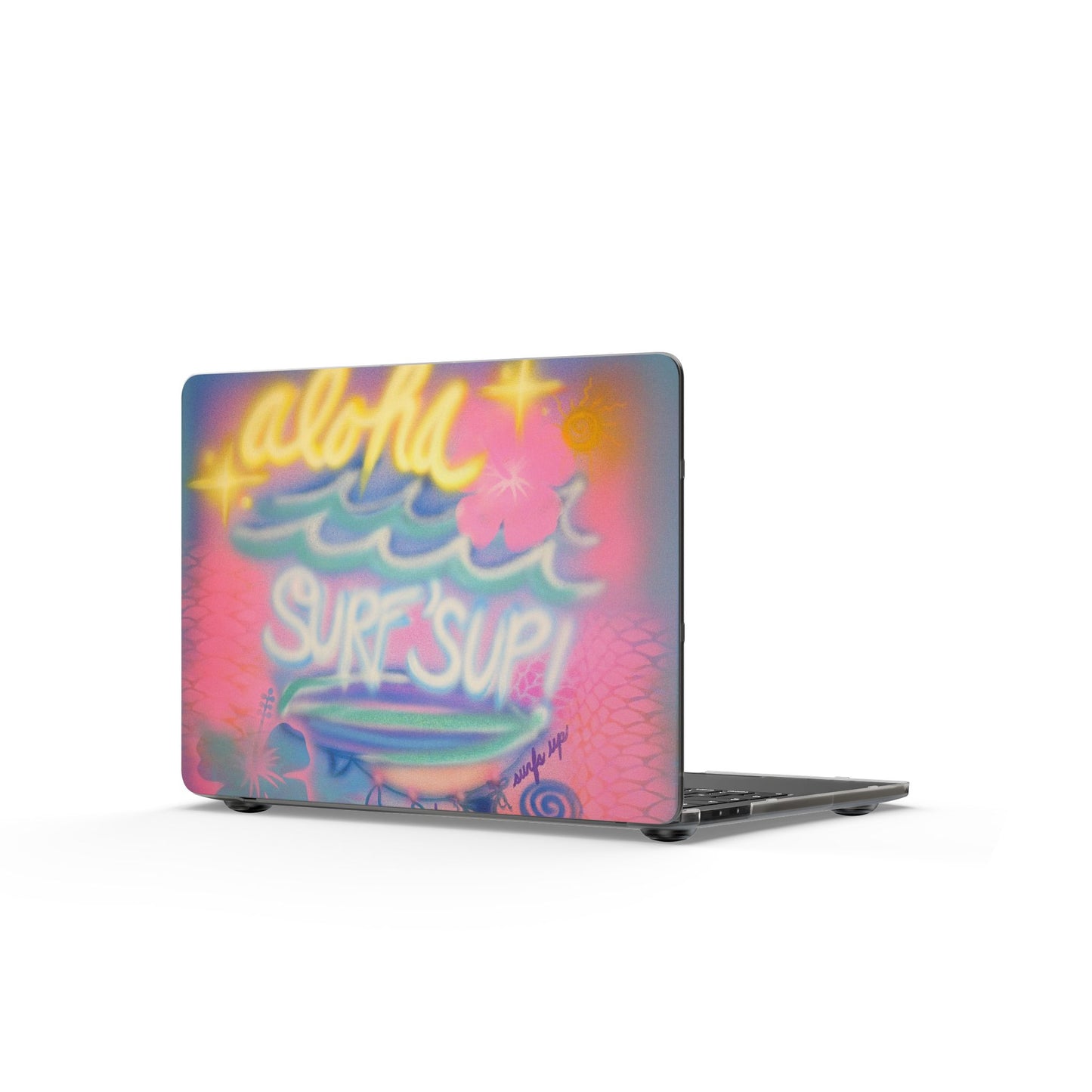 custom gphi airbrush matte macbook case