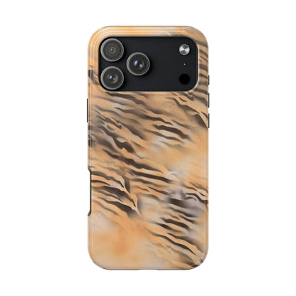 neutral tiger airbrush iPhone case