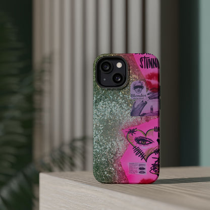 MagSafe "glitter gloss" airbrush iPhone case