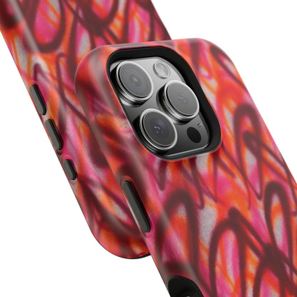 MagSafe „Graffiti Love“ Airbrush iPhone Hülle