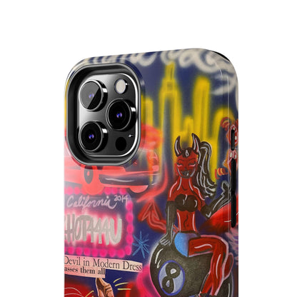 "im an angel" airbrush iPhone case