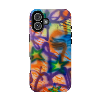 MagSafe "streetwear angel" airbrush iPhone case