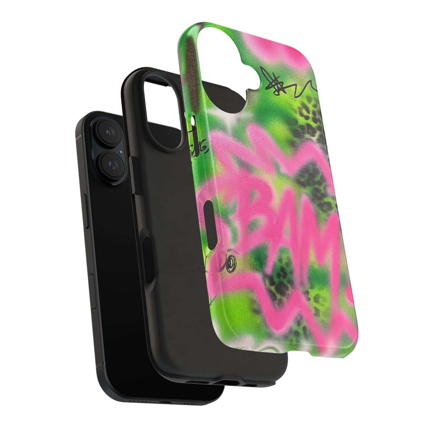 "BAM! pt. 2" airbrush iPhone case