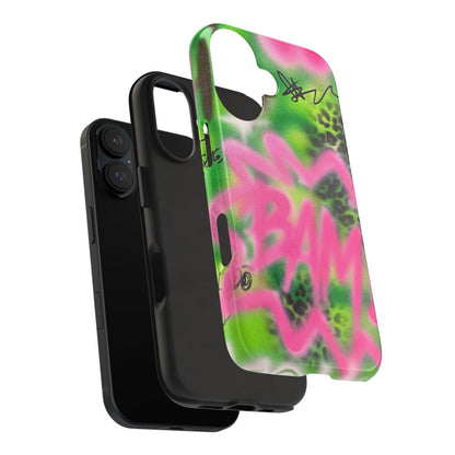 "BAM! pt. 2" airbrush iPhone case