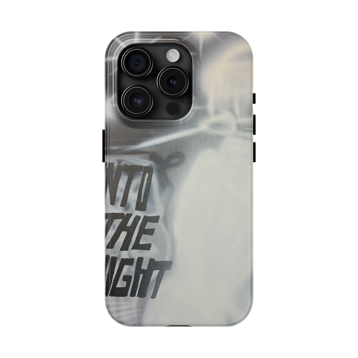 "into the night" airbrush iPhone case