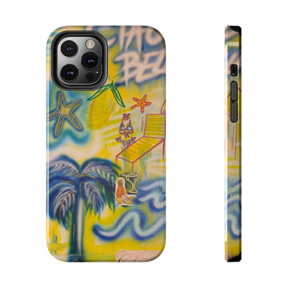 "ciao bella" airbrush iPhone case