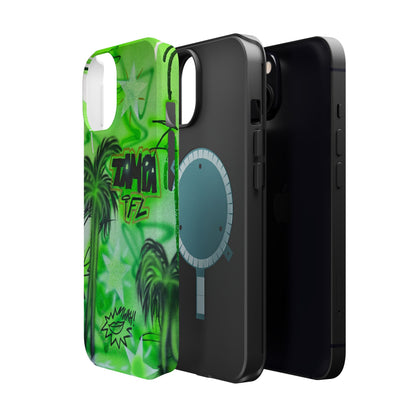 MagSafe "tampa, fl" airbrush iPhone case