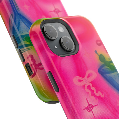 MagSafe „Bow Martini“ Airbrush-iPhone-Hülle
