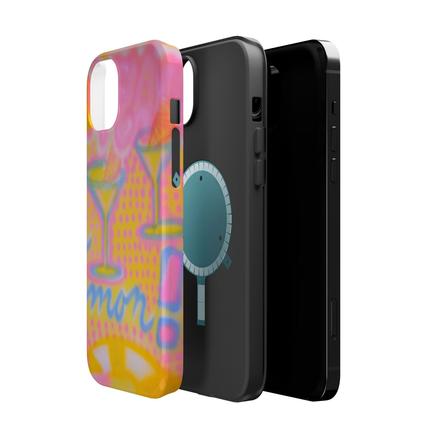 MagSafe "lemontini" airbrush iPhone case