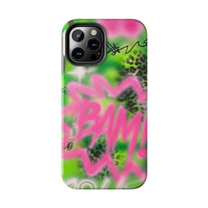 "BAM! pt. 2" airbrush iPhone case