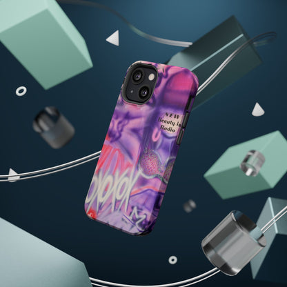 MagSafe "mic check" airbrush iPhone case