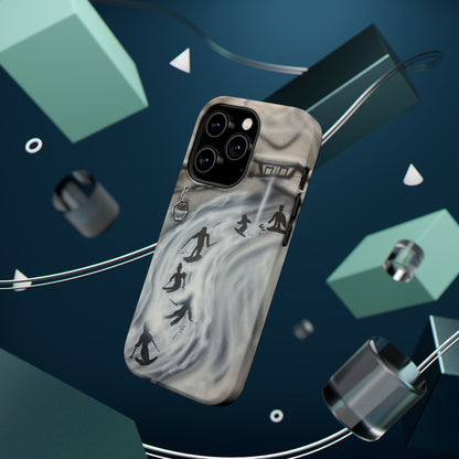MagSafe "arctic avalanche" airbrush iPhone case
