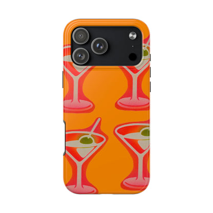 "shaken, not stirred” airbrush iPhone case