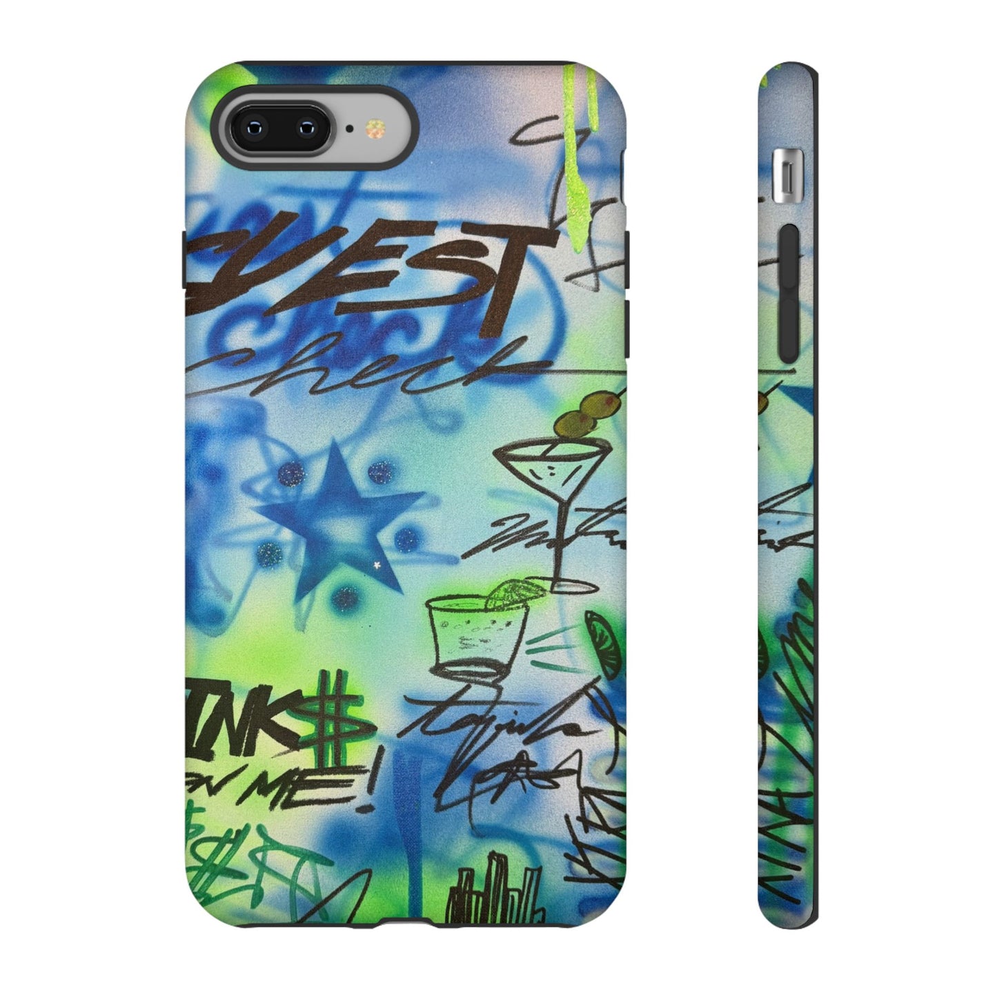 "guest check" airbrush iPhone case