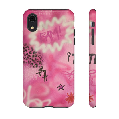"BAM!" airbrush iPhone case