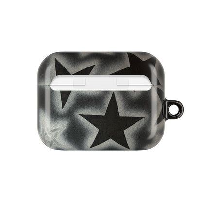 "chrome stars" airbrush airpod cases