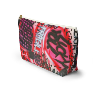 "lucky you!" airbrush makeup pouch