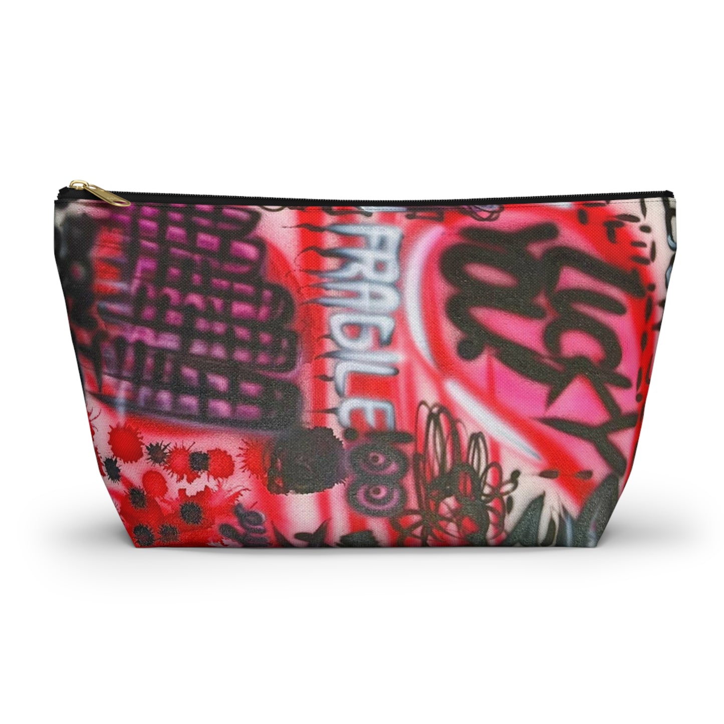 "lucky you!" airbrush makeup pouch