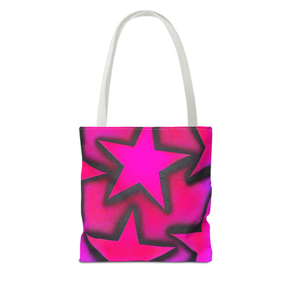 "ur a star pt. 2" airbrush tote bag
