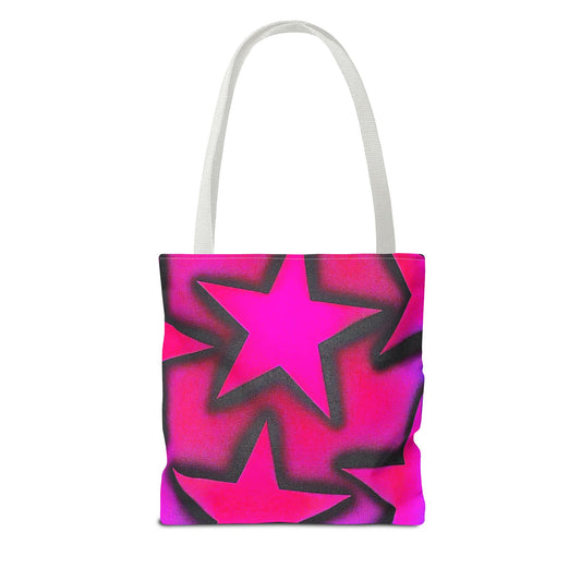 "ur a star pt. 2" airbrush tote bag