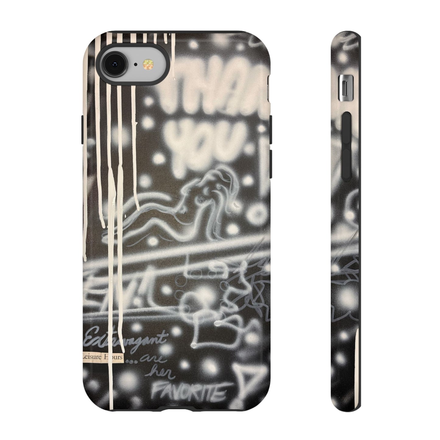 "extravagant leisure" airbrush iPhone case
