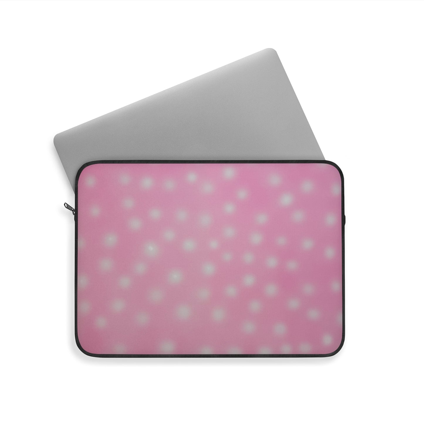 "strawberry swirl polka dot" airbrush laptop sleeve