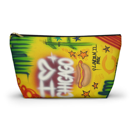 "chicago" airbrush makeup pouch