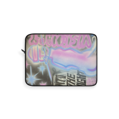 "into the night pt. 2" airbrush laptop sleeve