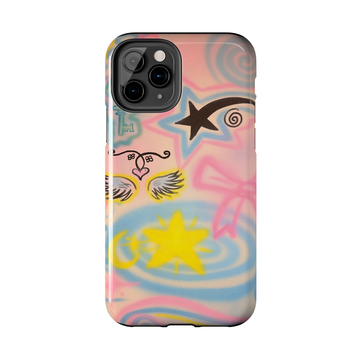 "star energy" airbrush iPhone case