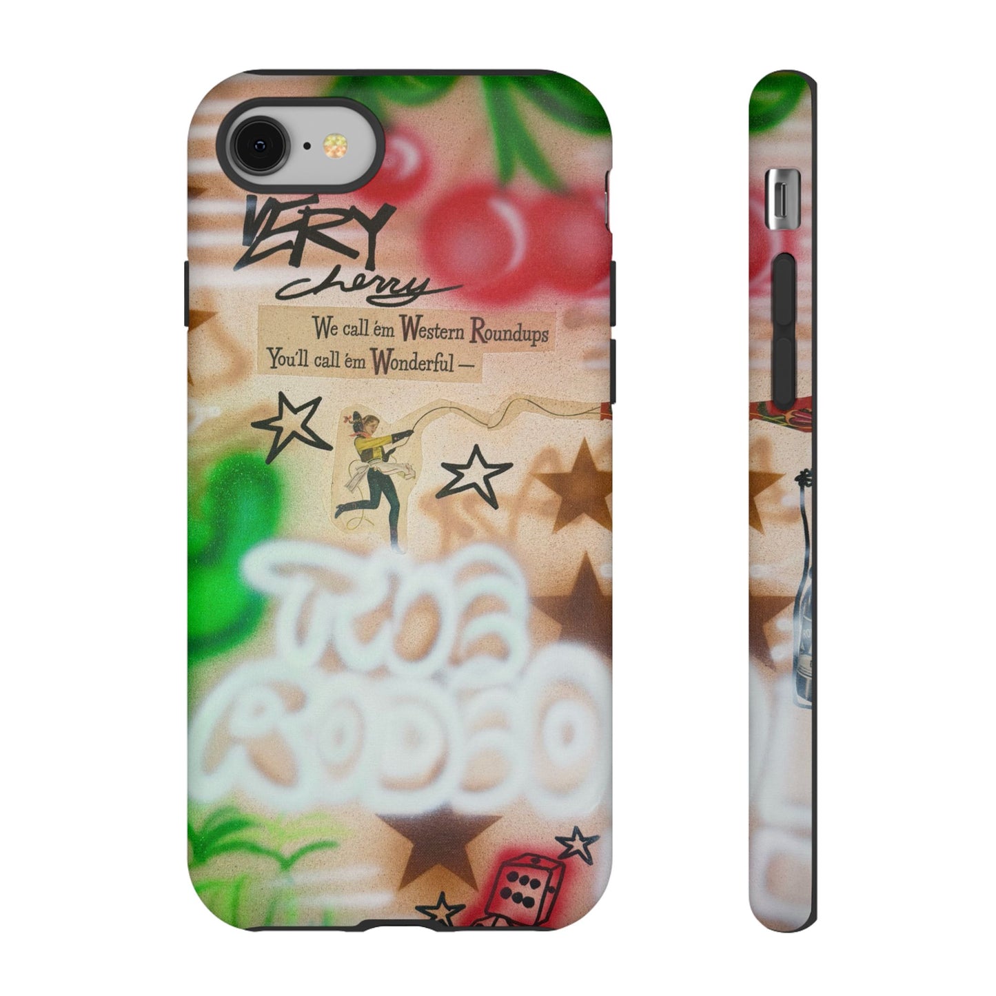 "the rodeo" airbrush iPhone case