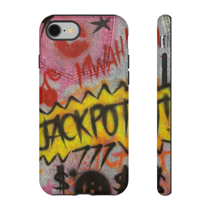 "JACKPOT!" airbrush iPhone case