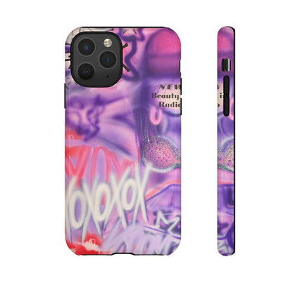 "mic check" airbrush iPhone case