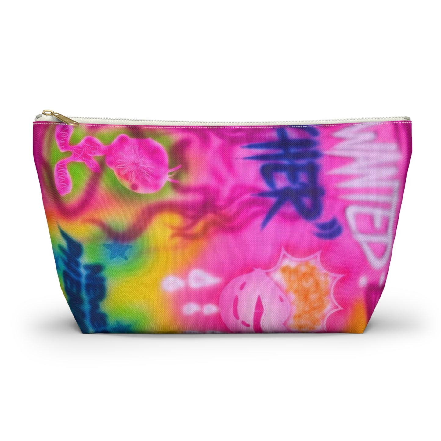 "wanted" airbrush makeup pouch