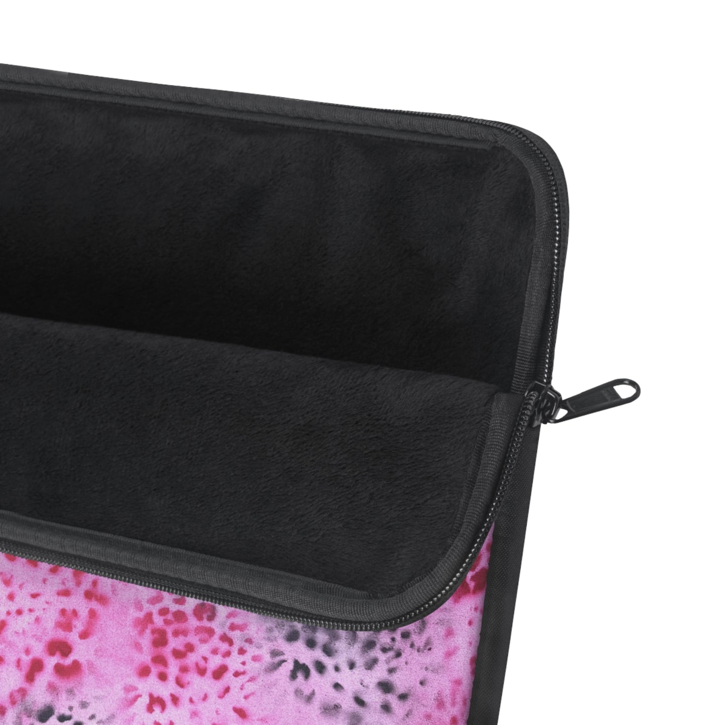 "pink cheetah pt. 2" airbrush laptop sleeve