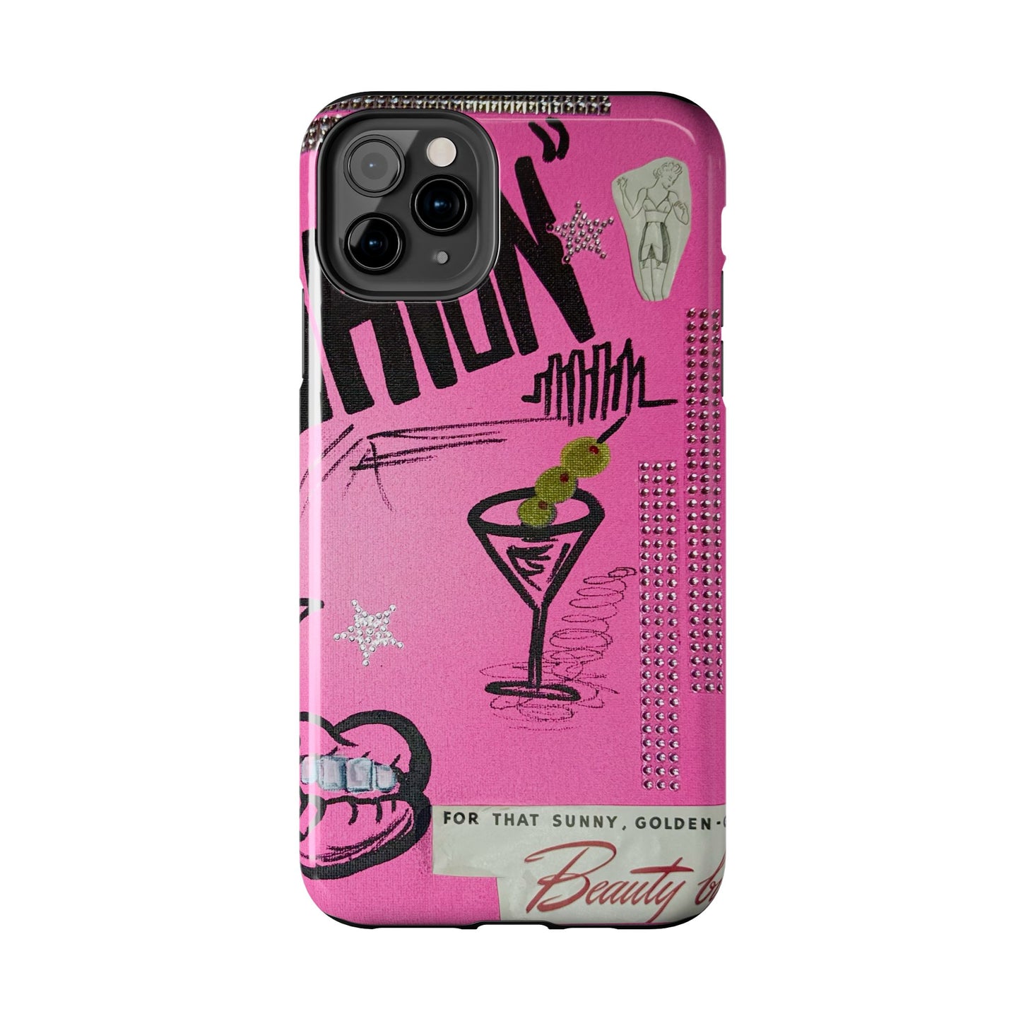 "high fashion" airbrush iPhone case