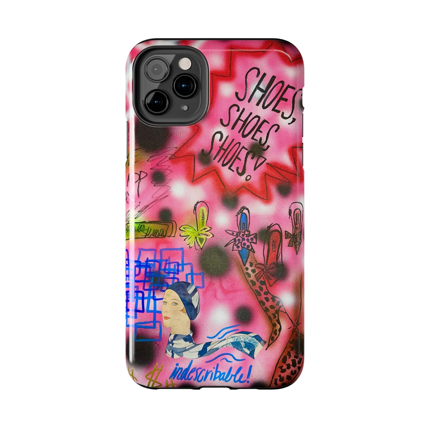 "indescribable cost" airbrush iPhone case
