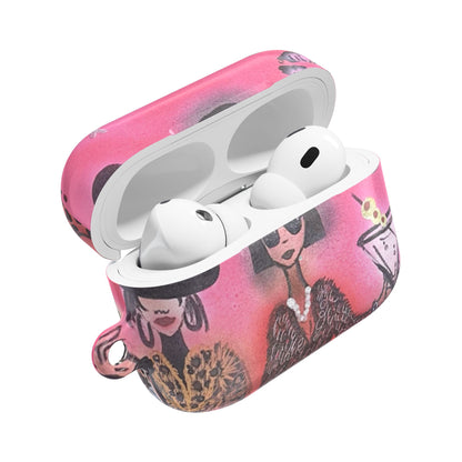 "party diva" airbrush airpod cases