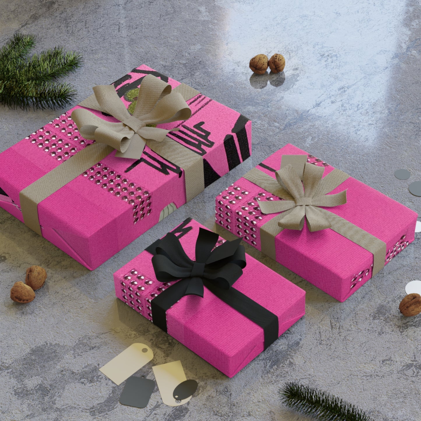 "high fashion" airbrush wrapping paper