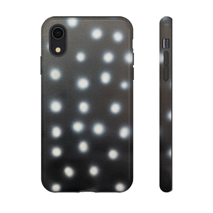 "coconut noir polka dot" airbrush iPhone case