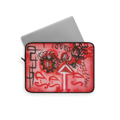 "san diego" airbrush laptop sleeve