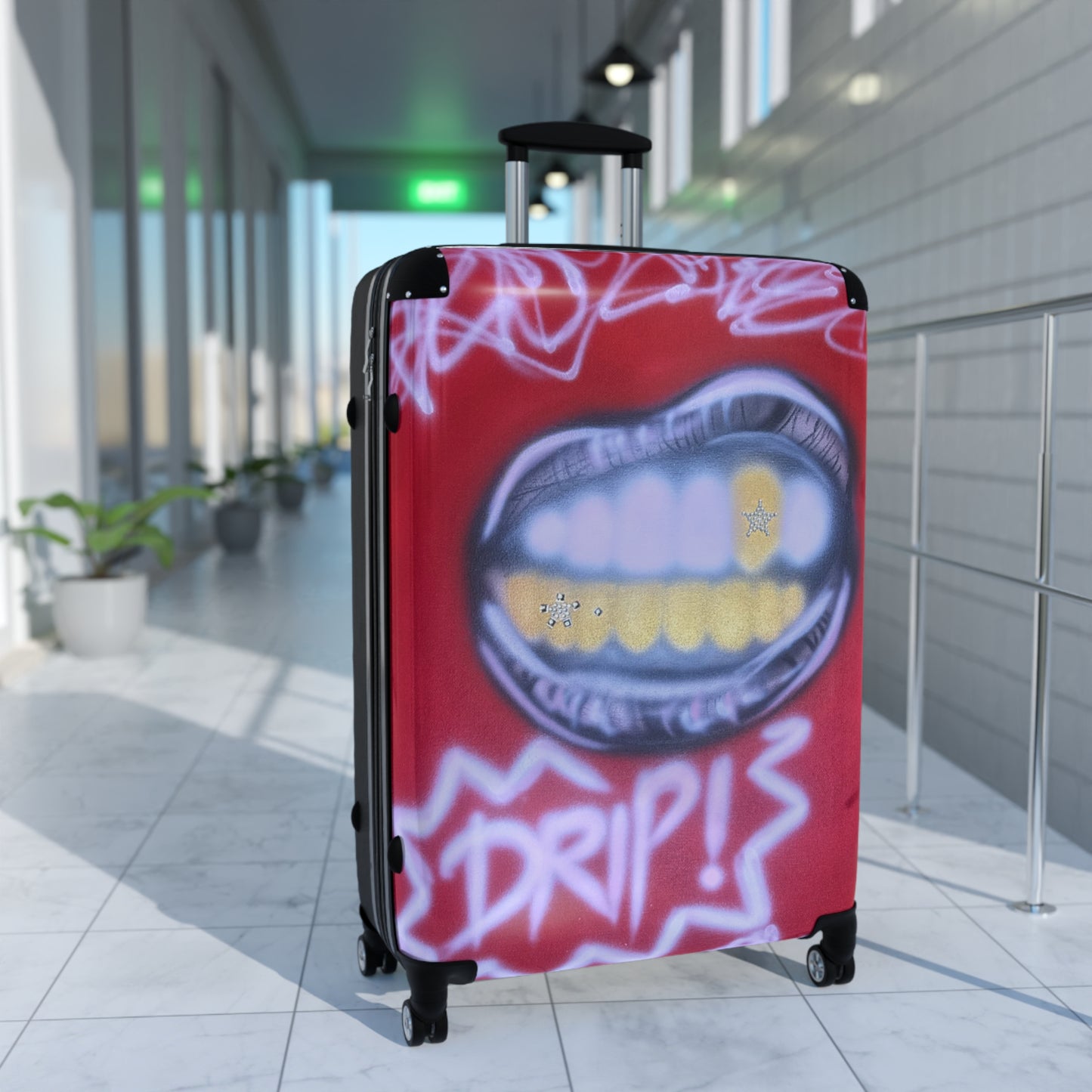 "tooth drip" airbrush suitcase
