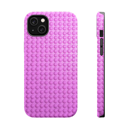 MagSafe "pink studs" airbrush iPhone case