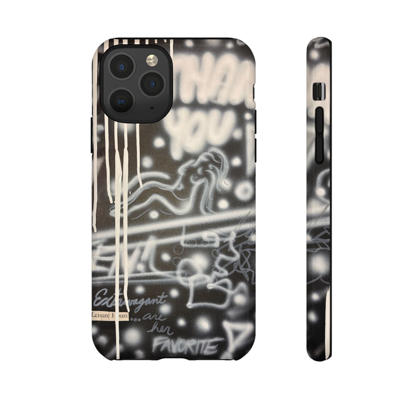 "extravagant leisure" airbrush iPhone case