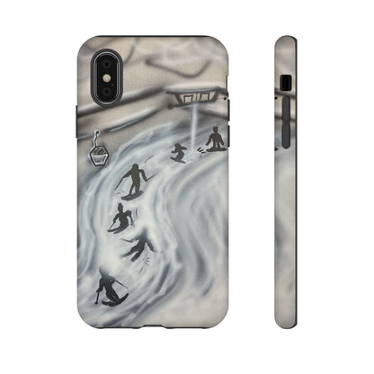 "arctic avalanche" airbrush iPhone case