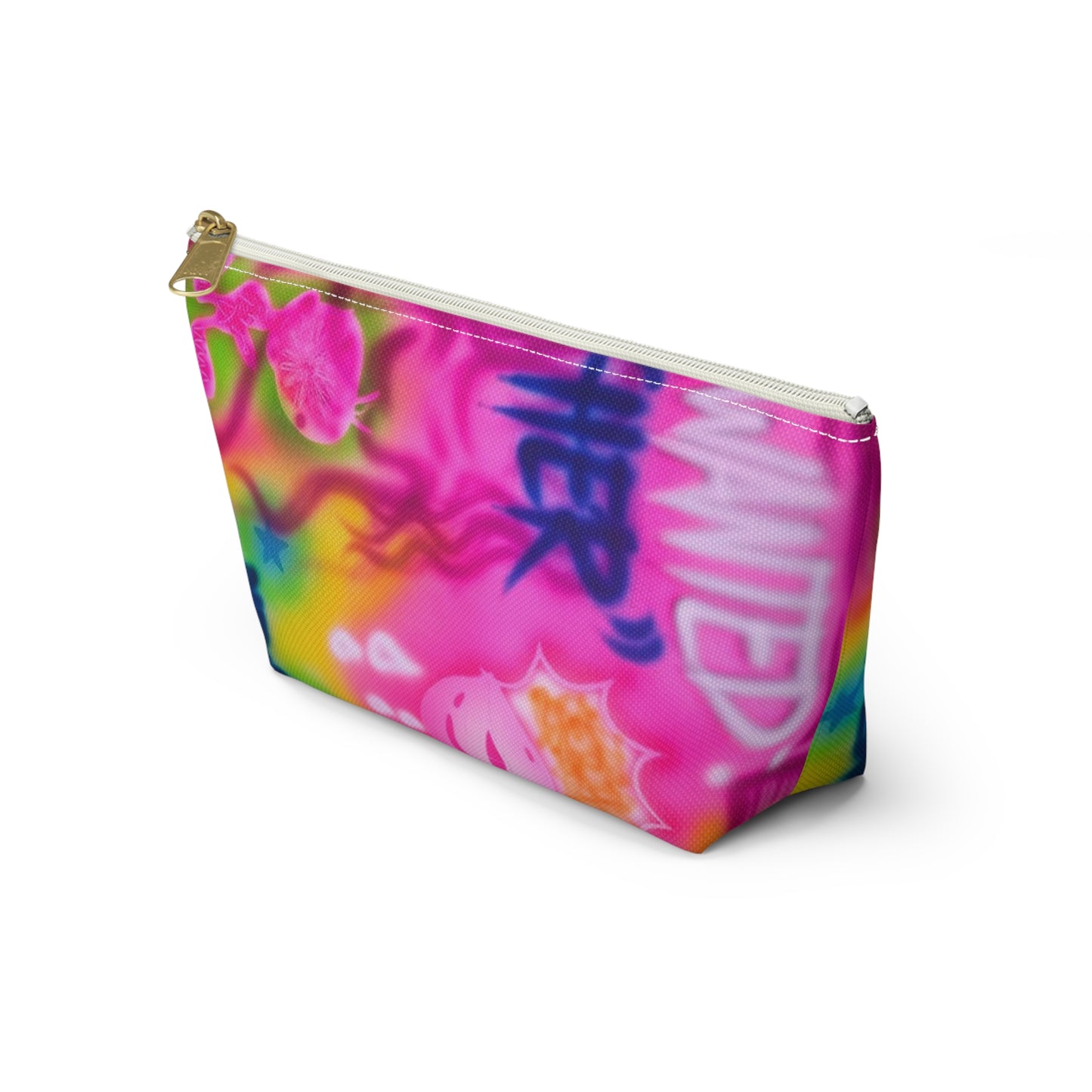 "wanted" airbrush makeup pouch