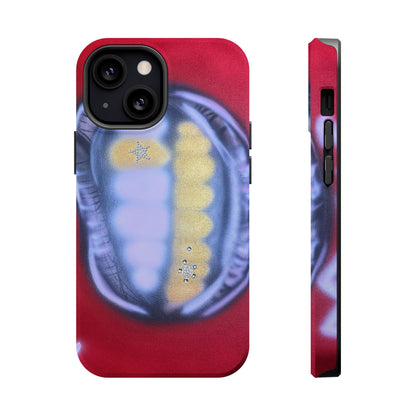 MagSafe "bite me bling" airbrush iPhone case