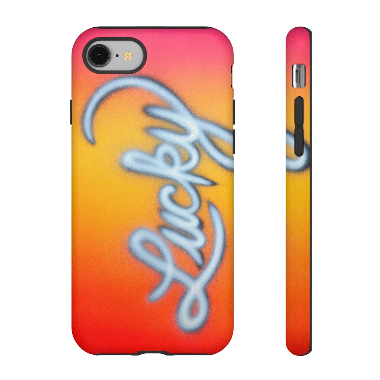 "lucky" airbrush iPhone case