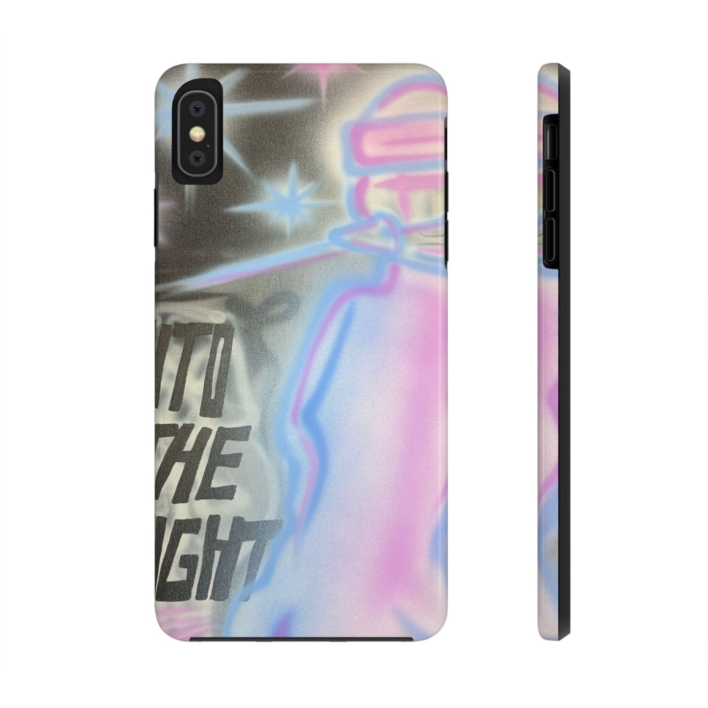 "into the night" pt. 2 airbrush iPhone case